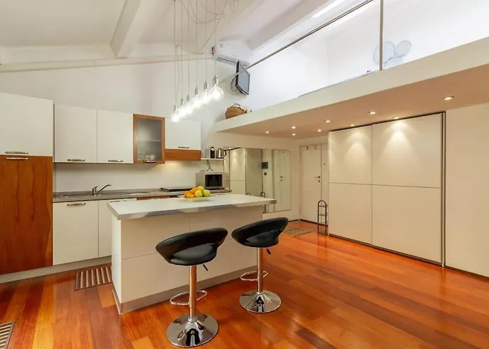 Open Space With Air Conditioning And Patio Privato Apartamento Alghero